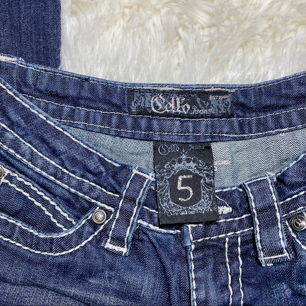 Gorgeous Cello Boot Cut Women’s Denim Jeans Size 5 - Picture 4 of 7